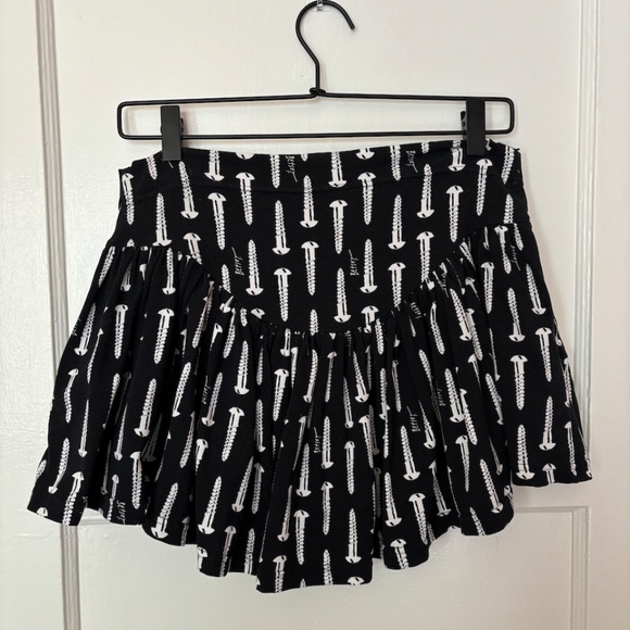 Betsey Johnson Vintage Inspired Flounce Mini Skirt - Size L - Picture 2 of 6